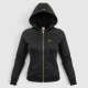 Nike Retro Full-Zip Hoodie Black & Gold / Pre Owned